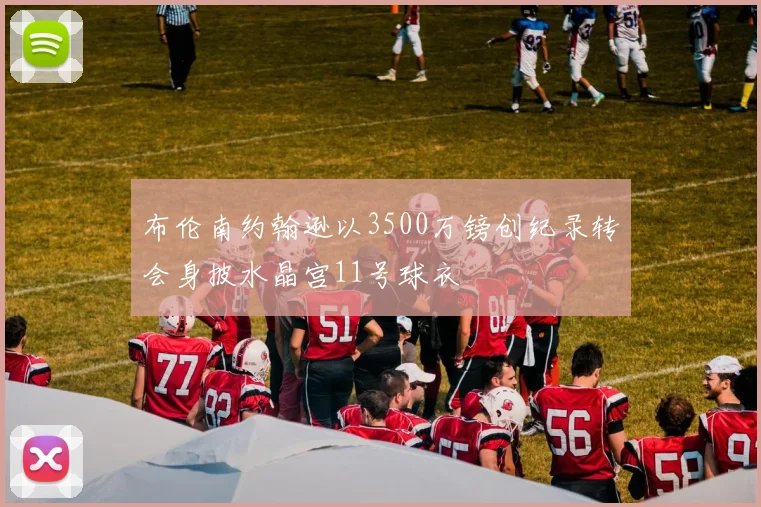 布伦南约翰逊以3500万镑创纪录转会身披水晶宫11号球衣