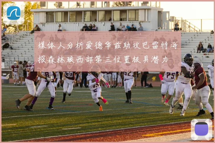 媒体人分析爱德华兹助攻巴雷特海报森林狼西部第三位置极具潜力